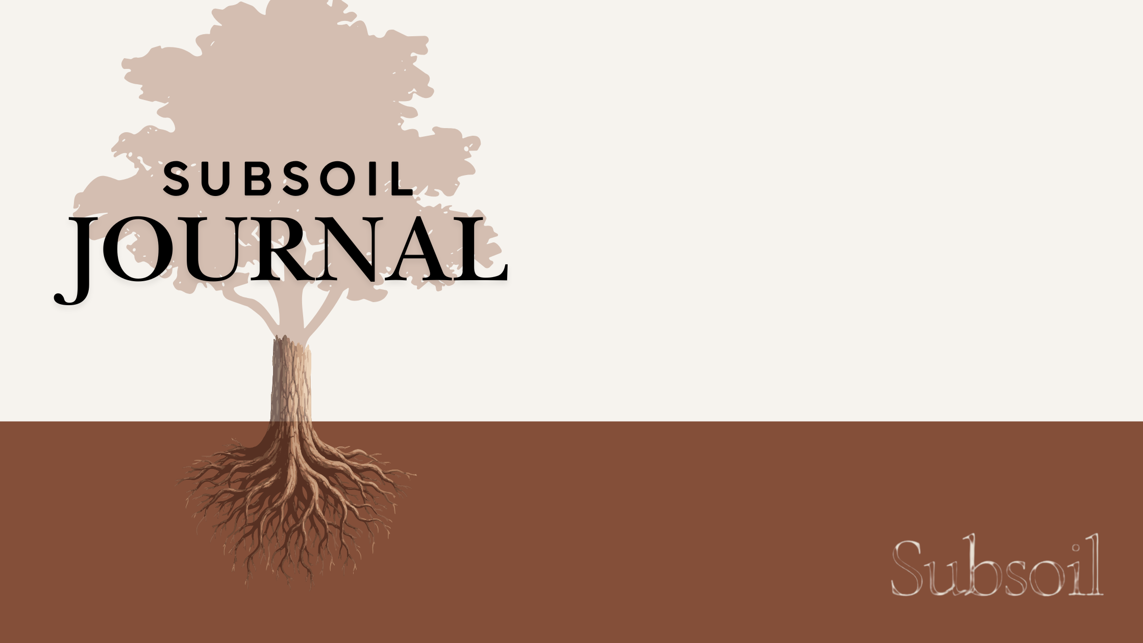 Subsoil Journal